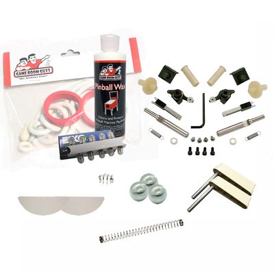 Game Room Guys 1982 Bally Baby Pac Man Pinball White Premium Maintenance Kit