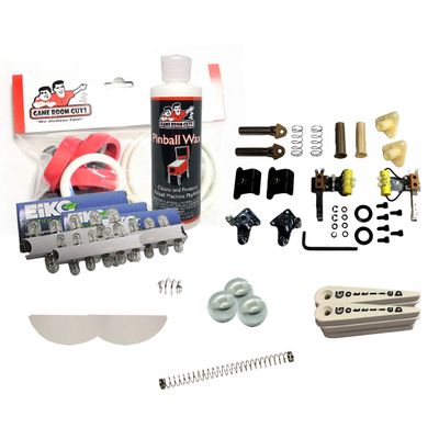Game Room Guys 1996 Gottlieb Barb Wire Pinball White Premium Maintenance Kit