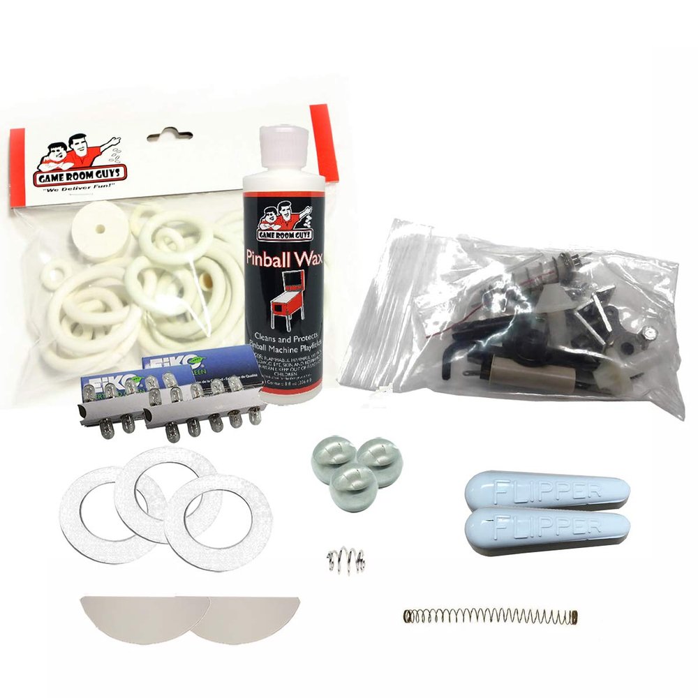 Game Room Guys 1964 Bally Harvest Pinball White Premium Maintenance Kit