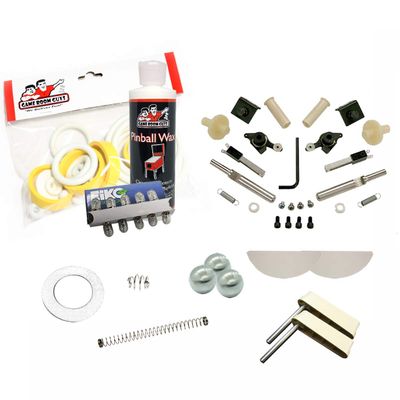Game Room Guys 1984 Bally Spy Hunter Pinball White Premium Maintenance Kit