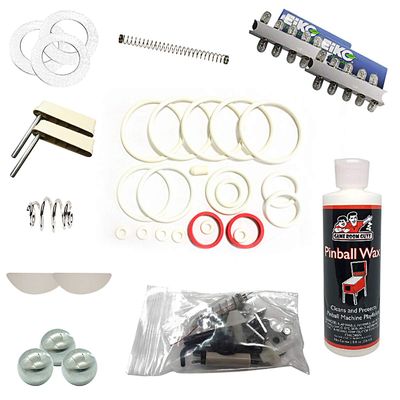 Game Room Guys 1970 Bally Camelot Pinball White Premium Maintenance Kit