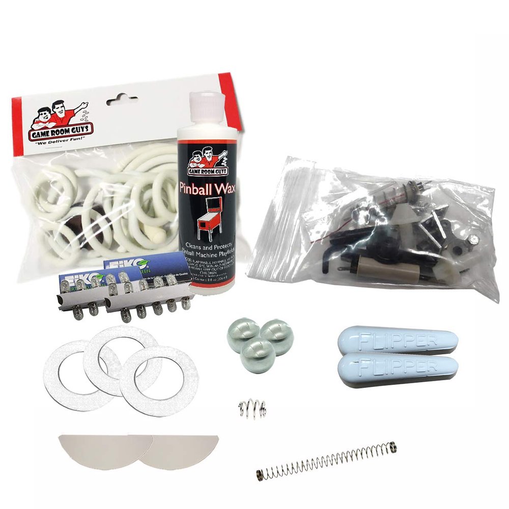 Game Room Guys 1964 Bally Bongo Pinball White Premium Maintenance Kit