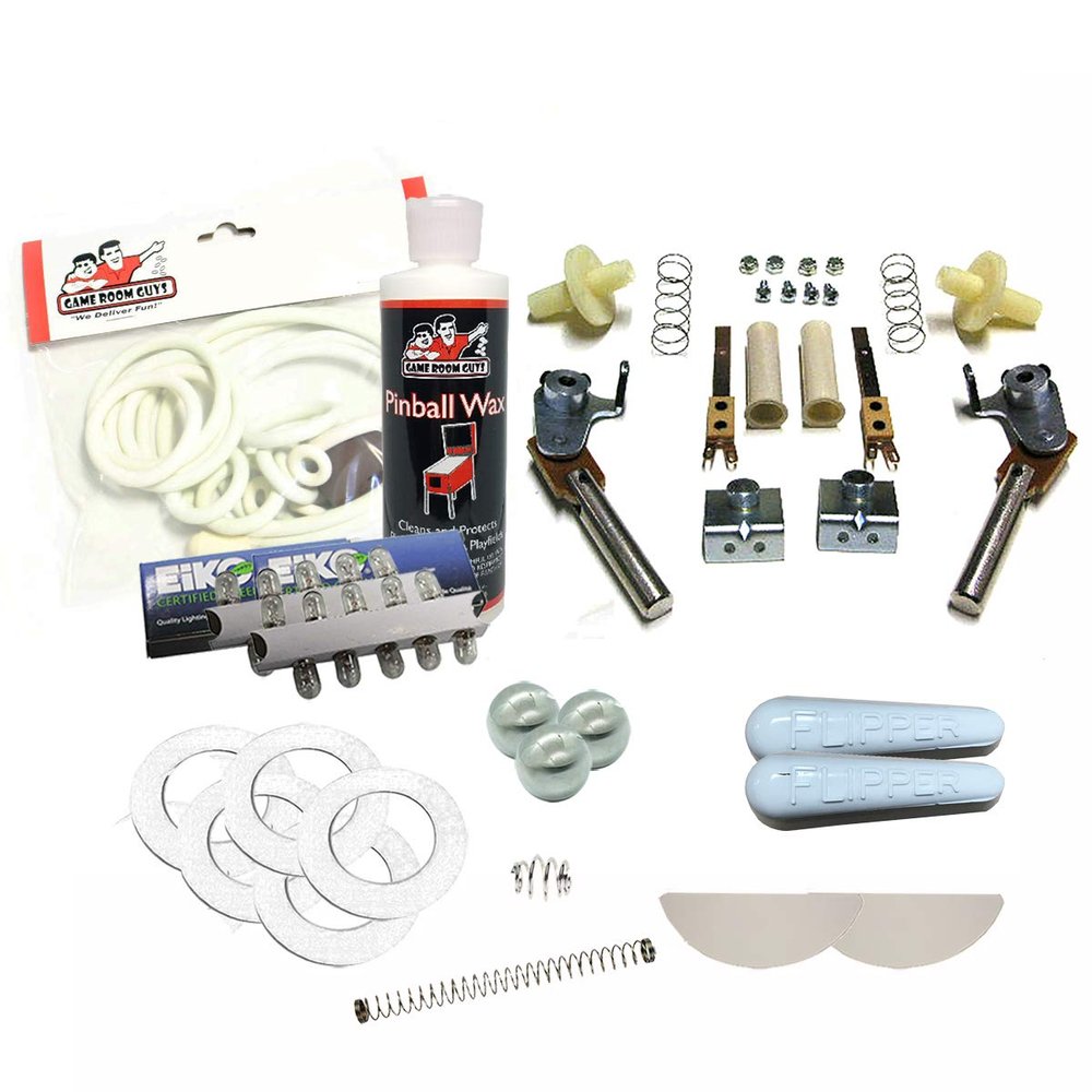 Game Room Guys 1967 Williams Touchdown Pinball White Premium Maintenance Kit