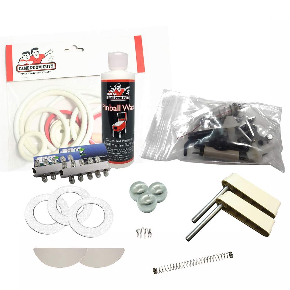Game Room Guys 1970 Bally Expressway Pinball White Premium Maintenance Kit