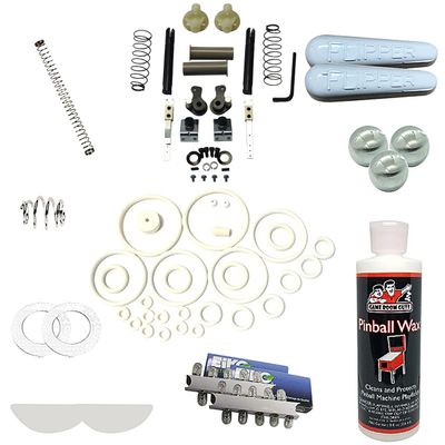 Game Room Guys 1964 Bally Bus Stop Pinball White Premium Maintenance Kit