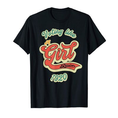 100th Women Vote Anniversary Gift 1920 2020 Voting Elections T-Shirt