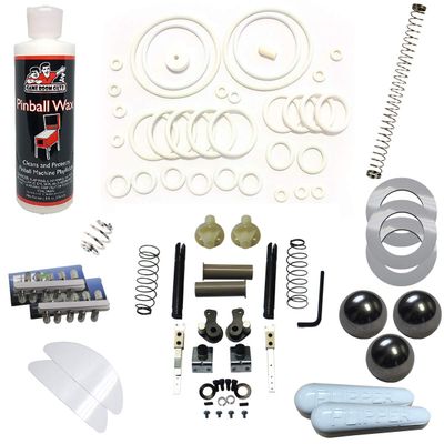 Game Room Guys 1965 Bally 50/50 Pinball White Premium Maintenance Kit
