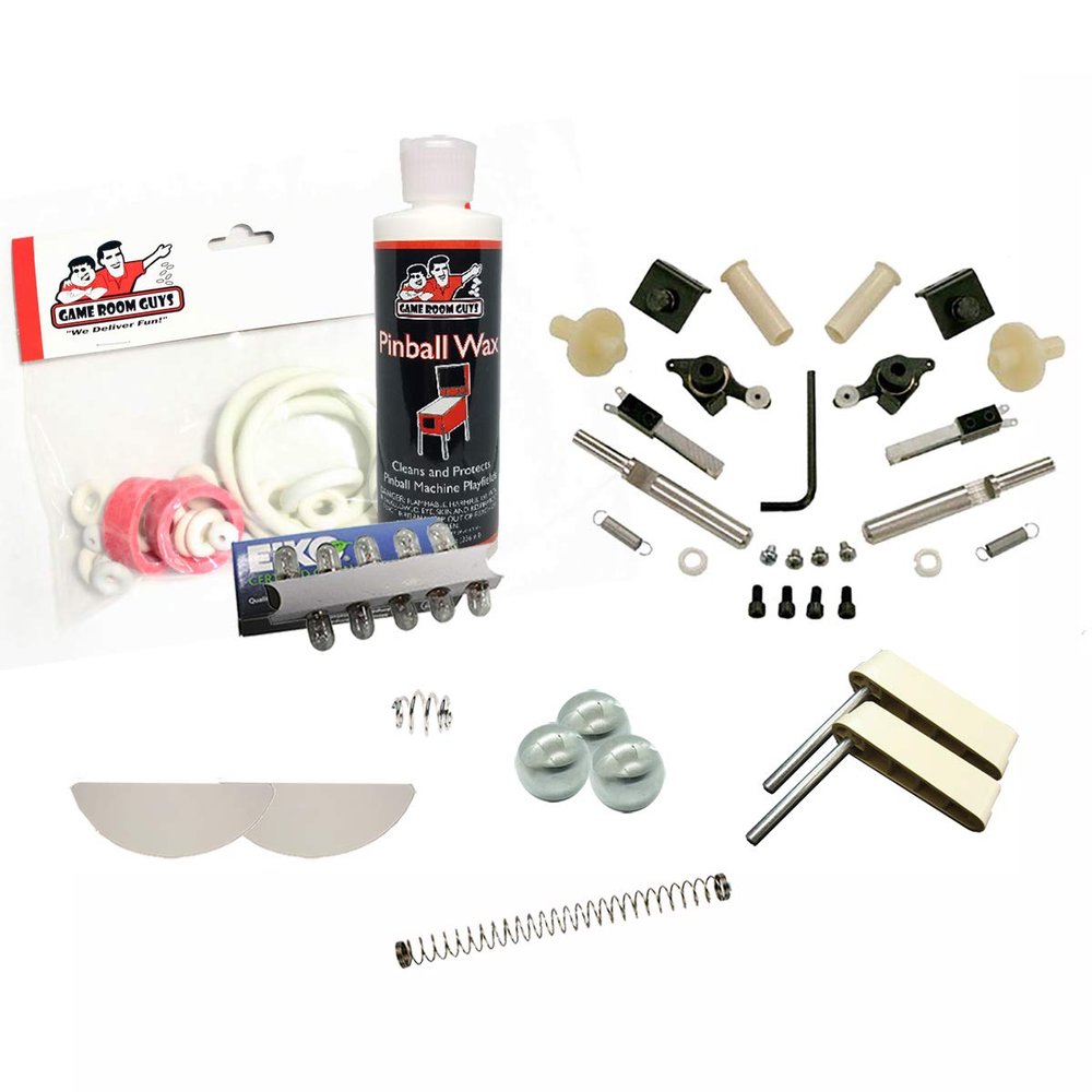 Game Room Guys 1982 Bally Spectrum Pinball White Premium Maintenance Kit