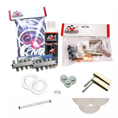 Game Room Guys 1982 Stern Orbitor 1 Pinball White Premium Maintenance Kit