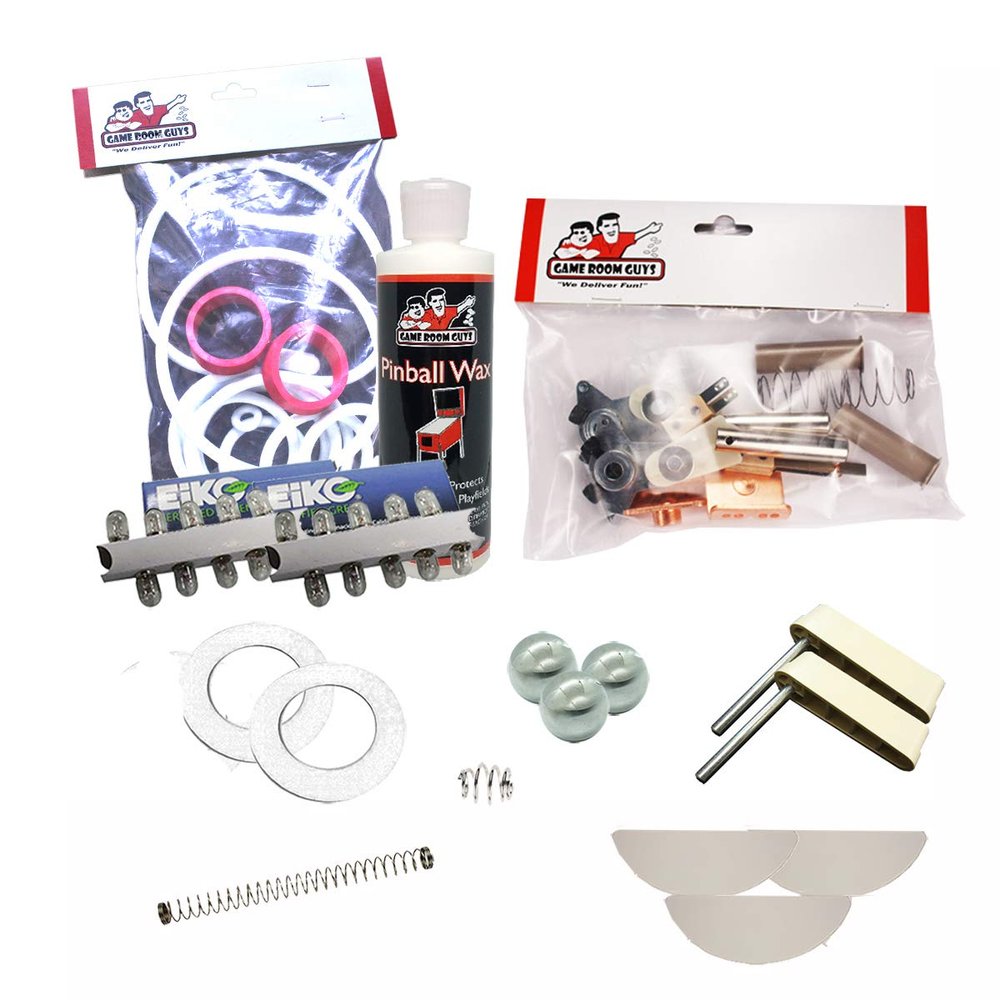 Game Room Guys 1982 Stern Orbitor 1 Pinball White Premium Maintenance Kit