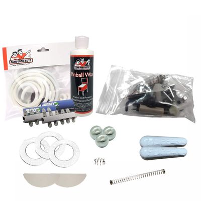 Game Room Guys 1969 Bally Alligator Pinball White Premium Maintenance Kit
