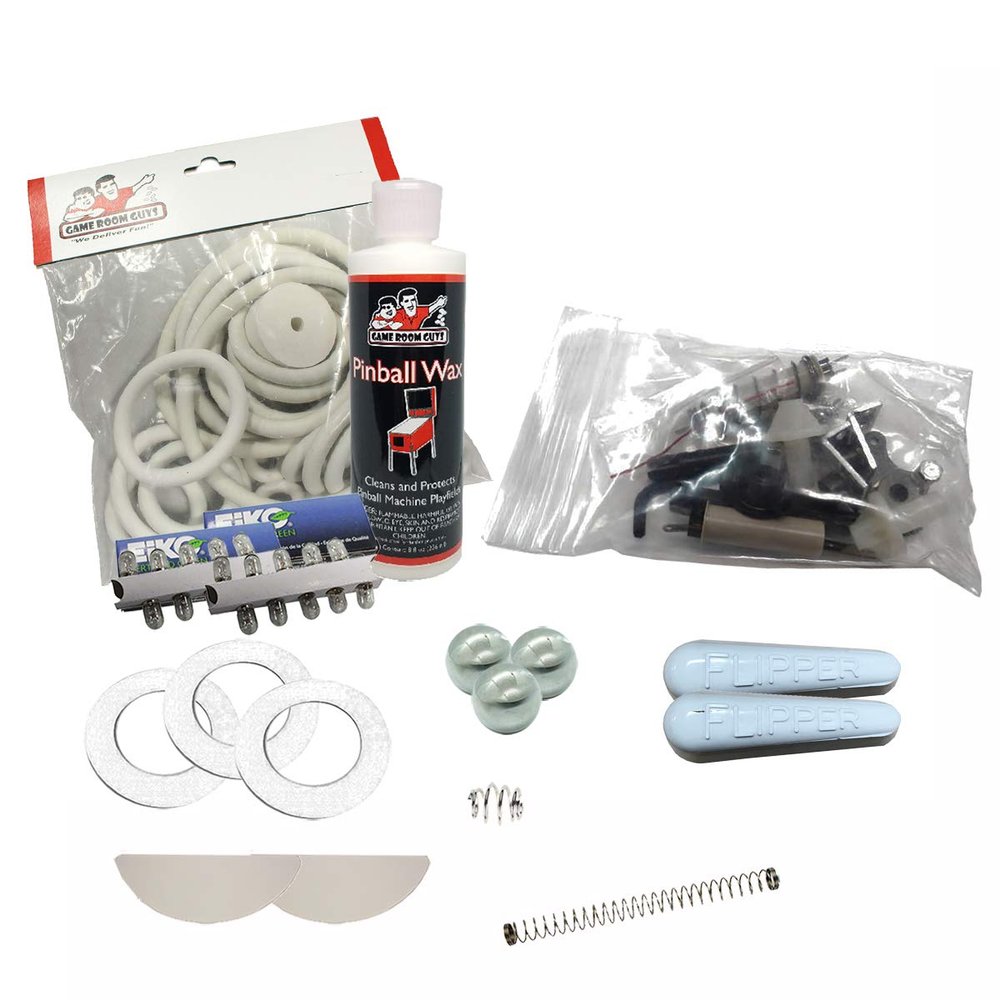 Game Room Guys 1964 Bally Hay Ride Pinball White Premium Maintenance Kit