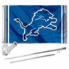 WinCraft Detroit Lions Flag Pole and Bracket Mount Kit view 1