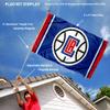 Los Angeles Clippers Flag Pole and Mount Bracket Set view 2
