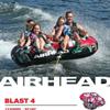 AIRHEAD Blast | 4 Rider Towable Tube for Boating with Dual Tow Points view 3