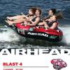 AIRHEAD Blast | 4 Rider Towable Tube for Boating with Dual Tow Points view 4