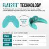 SISU Aero Small Mouthguard, Awesome Aqua - 30% Stronger Protection for Lacrosse, Football, Hockey, Roller Derby, Team Sports - Remoldable Up to 20 Times - Ultra Slim - Non Toxic view 4