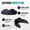 SISU Aero Small Mouthguard, Charcoal Black - 30% Stronger Protection for Lacrosse, Football, Hockey, Roller Derby, Team Sports - Remoldable Up to 20 Times - Ultra Slim - Non Toxic view 3