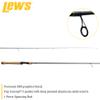 Lews Speed Stick Spinning Fishing Rod, IM8 Graphite Blank with Fuji Concept O Guides, Full-Length Cork Grips, Gray/Green view 3