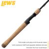Lews Speed Stick Spinning Fishing Rod, IM8 Graphite Blank with Fuji Concept O Guides, Full-Length Cork Grips, Gray/Green view 4