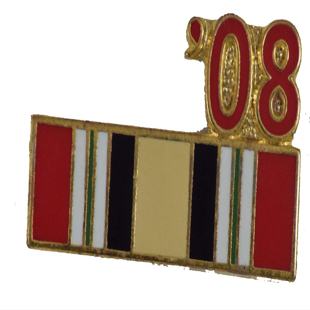 2008 IRAQ PIN OR HAT PIN - Size 7/8" - VETERAN OWNED BUSINESS