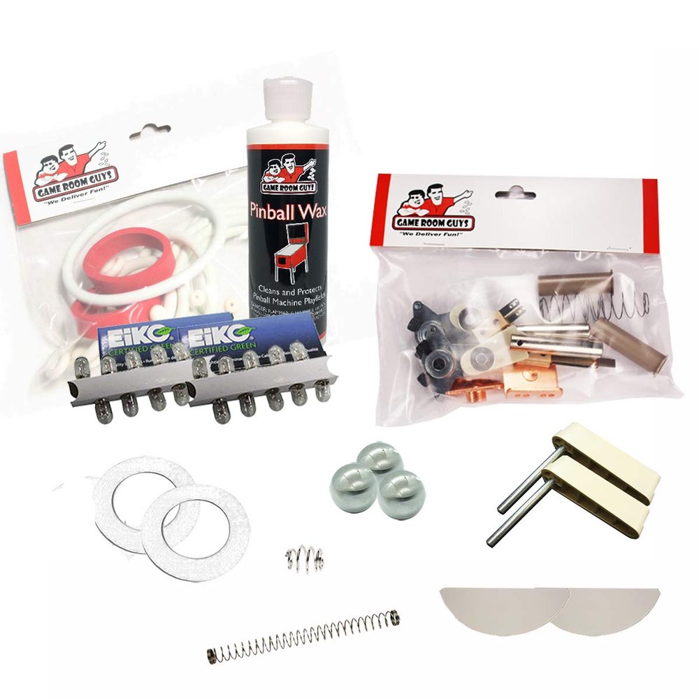 Game Room Guys 1978 Stern Memory Lane Pinball White Premium Maintenance Kit