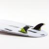 FCS II Carver PC Quad Rear Fins Acid/Black Medium view 2