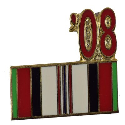 2008 AFGHANISTAN PIN OR HAT PIN - Size 7/8" - VETERAN OWNED BUSINESS