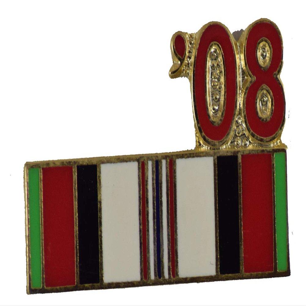 2008 AFGHANISTAN PIN OR HAT PIN - Size 7/8" - VETERAN OWNED BUSINESS