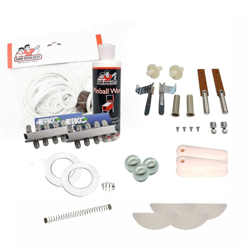Game Room Guys 1971 Gottlieb Galaxie Pinball White Premium Maintenance Kit