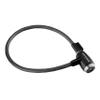Kryptonite KryptoFlex Bike Lock Cable, 2FT/6FT/10FT Long 12mm Thick Heavy Duty Braided Steel Cable Anti-Theft Security Lock for Outdoor Equipment, Combination/Key Bike Lock view 1