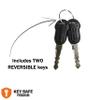 Kryptonite KryptoFlex Bike Lock Cable, 2FT/6FT/10FT Long 12mm Thick Heavy Duty Braided Steel Cable Anti-Theft Security Lock for Outdoor Equipment, Combination/Key Bike Lock view 4