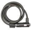 Kryptonite KryptoFlex Bike Lock Cable, 6FT Long 10mm Thick Heavy Duty Braided Steel Cable Anti-Theft Security Lock for Outdoor Equipment, Combination/Key Bike Lock view 1