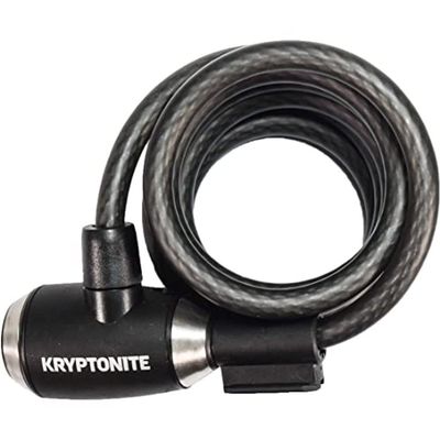 Kryptonite KryptoFlex 1018 Cable Lock - with Key, 6' x 10mm