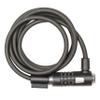 Kryptonite KryptoFlex Bike Lock Cable, 2FT/6FT/10FT Long 12mm Thick Heavy Duty Braided Steel Cable Anti-Theft Security Lock for Outdoor Equipment, Combination/Key Bike Lock view 1
