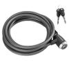 Kryptonite KryptoFlex Bike Lock Cable, 2FT/6FT/10FT Long 12mm Thick Heavy Duty Braided Steel Cable Anti-Theft Security Lock for Outdoor Equipment, Combination/Key Bike Lock view 1