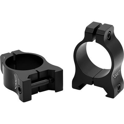 Vapor 1 inch, Low Matte Black, Scope Optic Rings