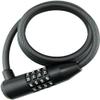 Kryptonite KryptoFlex Bike Lock Cable, 5FT Long 8mm Thick Braided Steel Cable Anti-Theft Security Lock for Outdoor Equipment, Combination/Key Bike Lock view 1