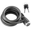 Kryptonite KryptoFlex Bike Lock Cable, 2FT/6FT Long 15mm Thick Heavy Duty Braided Steel Cable Anti-Theft Security Lock for Outdoor Equipment, Combination/Key Bike Lock view 1