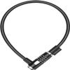 Kryptonite KryptoFlex Bike Lock Cable, 2FT/6FT/10FT Long 12mm Thick Heavy Duty Braided Steel Cable Anti-Theft Security Lock for Outdoor Equipment, Combination/Key Bike Lock view 1