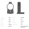Vapor 1 inch, Medium Matte Black, Scope Optic Rings view 2