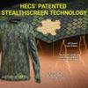 HECS HECSTYLE Lightweight System | Hunting Camo Suit with Bioelectric Shielding | Hunting Clothes for Men | Patented Technology | Mens Hunting Clothes - Small - Green view 2