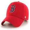 47 MLB Alternate Clean Up Adjustable Hat, Adult (Boston Red Sox Red) view 1