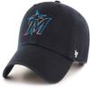 '47 MLB Alternate Clean Up Adjustable Hat, Adult (Miami Marlins Black) view 1