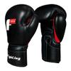 Fighting Leather Training Gloves, Black, 14 oz view 1