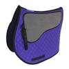 CHALLENGER Horse Saddle Pad English Quilted All-Purpose Shock Absorbing Gel Purple 72143PR view 1
