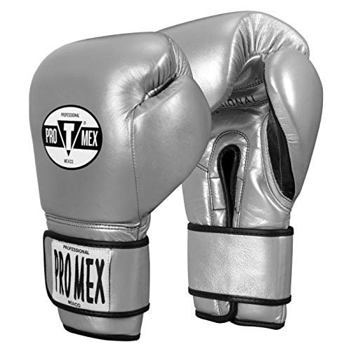 Pro-Mex Professional Training Gloves V 3.0, Silver, 12 oz