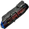 Element Equipment Wheeled Padded Ski Bag Ultimate Double - Premium High End Double Roller Travel Bag 195 Blue Ripstop view 3