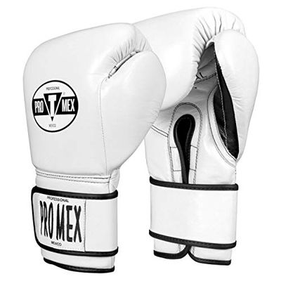 Pro-Mex Professional Training Gloves V 3.0, White, 14 oz