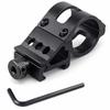 GOTICAL 1 Inch Ring 25.4mm Picatinny Weaver Rail Mount Black and 1 Tactical Mount for Flashlights Bicycle Flashlight Mounting Clip with an Allen Wrench view 3